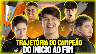 COMO O FLUXO FOI CAMPEÃO MUNDIAL DE FREE FIRE ! TRAJETÓRIA COMPLETA DO INICIO AO FIM