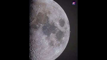 Saturn 🪐 behind the moon