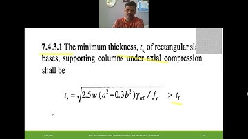 Module - 4 - Lecture 7.Design of column Slab bases