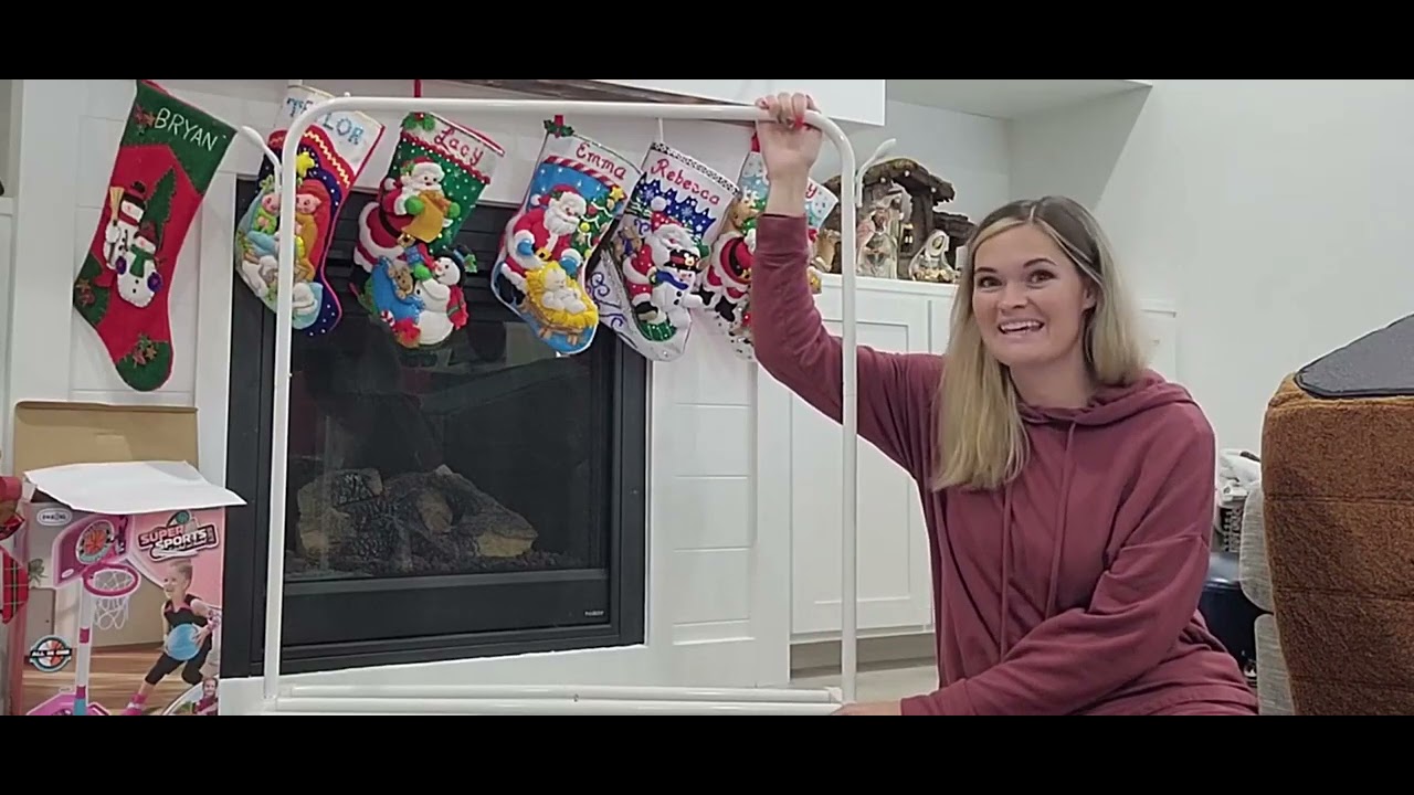 FLOUREE Kids Clothing Rack Dance Costume Garment Rack for Hanging Clothes, White