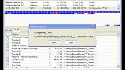 Defrag With Defraggler