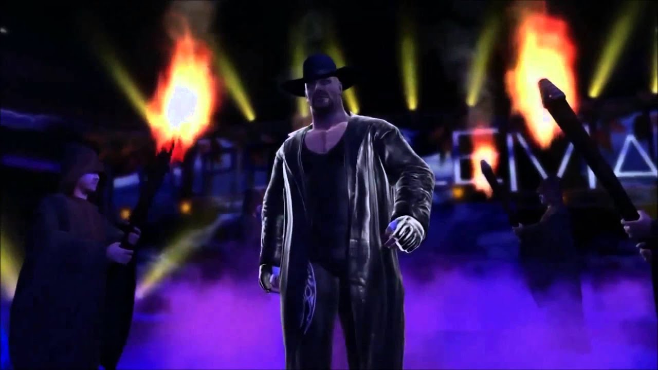 The Undertaker interrupts a video game panel