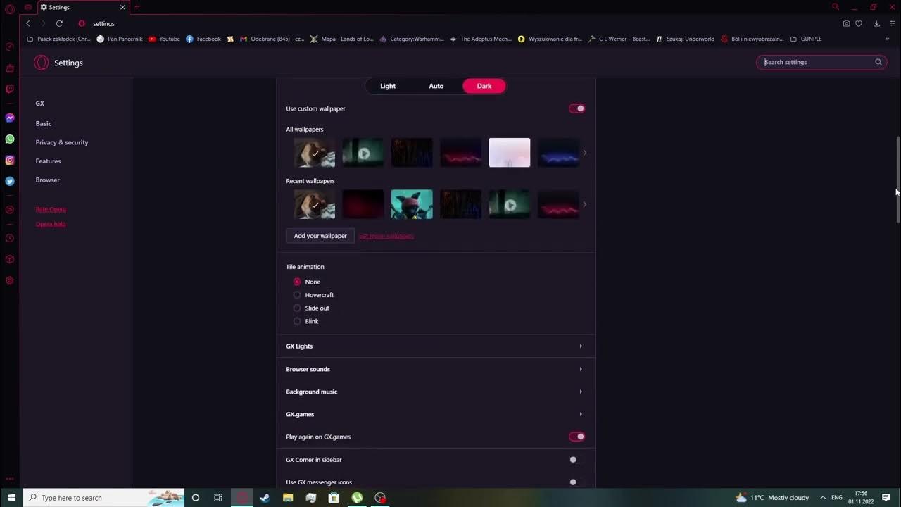 Opera GX How To Change Background Music YouTube