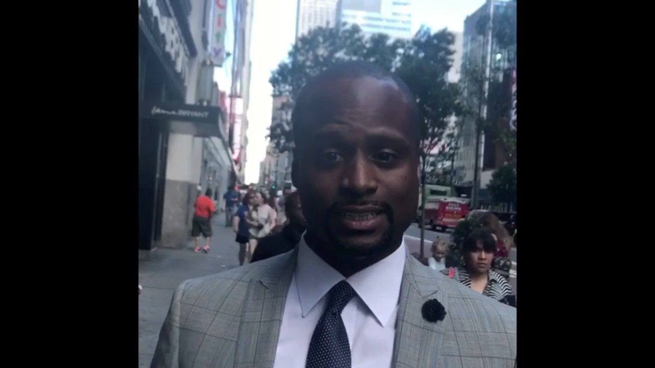 Donte Mills of Mills & Edwards talking swimming pool safety. Summer legal tip series