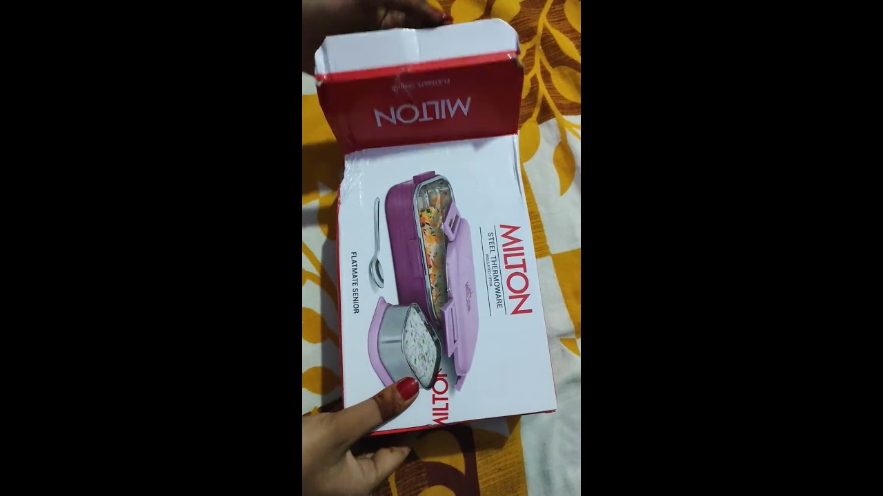 Flipkart Milton Stainless Steel Tiffin Box Shortvideo Unboxing Haul Shorts