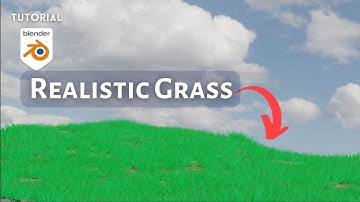 Create Grass in Blender in 3 minutes using Particle System- Blender Tutorial