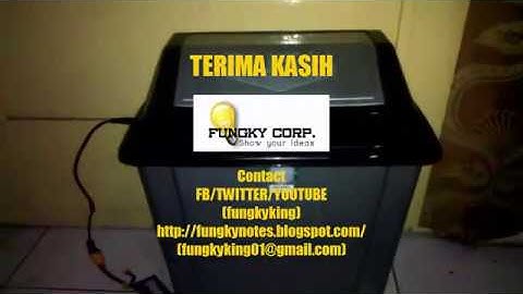 Tempat Sampah Otomatis Automatic Trash Bin Berbasis Mikrokontroler Arduino