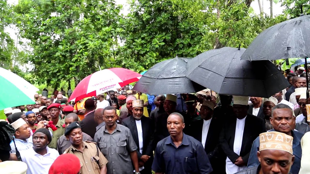 Bi Kidude's State Burial in Zanzibar