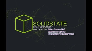 HackTheBox: SolidState - Difficulty: Easy/Medium