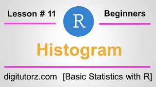 how to make Histogram in R | R code for Histogram | R tutorials For beginners | digitutorz |R studio