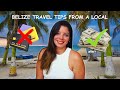 Must-Watch Tips Before Visiting Belize βοΈ