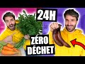 Je mange avec ZÉRO DÉCHET pendant 24h  - CARL IS COOKING