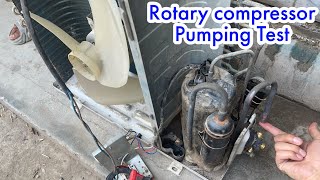 Rotary compressor pumping test how to check in Urdu/hindi by Fully4world 2,244 views 1 month ago 6 minutes, 44 seconds