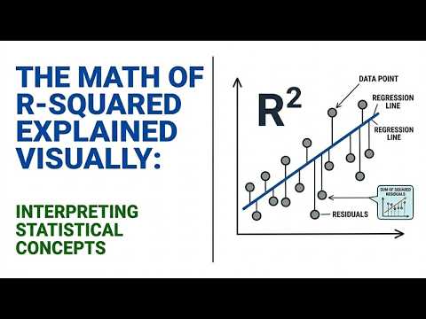 Interpretating statistical concepts: The Math of R squared Explained ...