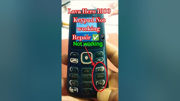 Lava Hero 1800Keypad Not working Repair ✅📱#repair #mobile #mobilephone #mobilephonerepair #status
