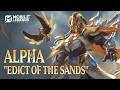 New Skin Alpha Edict of the Sands Mobile Legends Bang 
