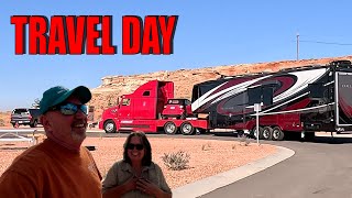 Travel Day to GOOSENECKS STATE PARK! // We Make a Stop in Monument Valley // RV Life