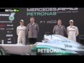 MERCEDES AMG PETRONAS F1 W03 Presentation Montmelo 2012 - PRMotor TV Channel