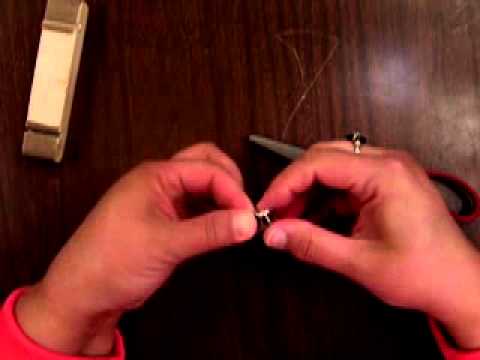 Spiral Button Ring