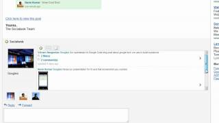 Socialwok Social Gadget for Google Apps screenshot 1