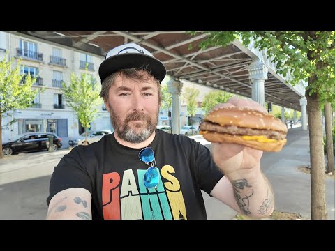 Climbing The Eiffel Tower In Paris & Eating McDonalds In France -A Royale With Cheese / Crepes Stand