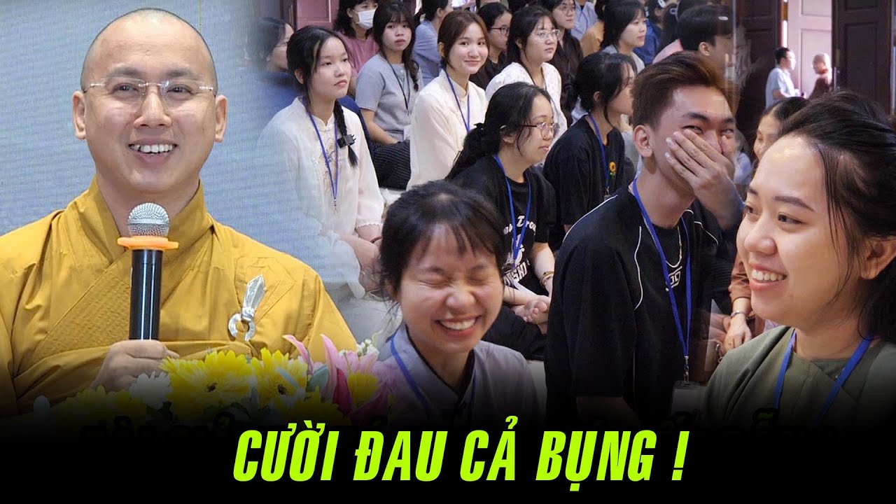 Bài giảng quá hay cười đau cả bụng ! Thầy Đạt Ma Huy Bảo giảng tại chùa Hoằng Pháp.