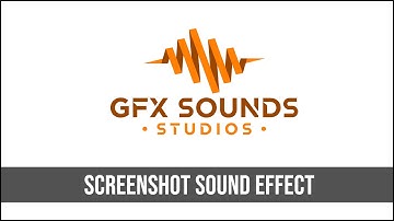 Screenshot Sound Effect
