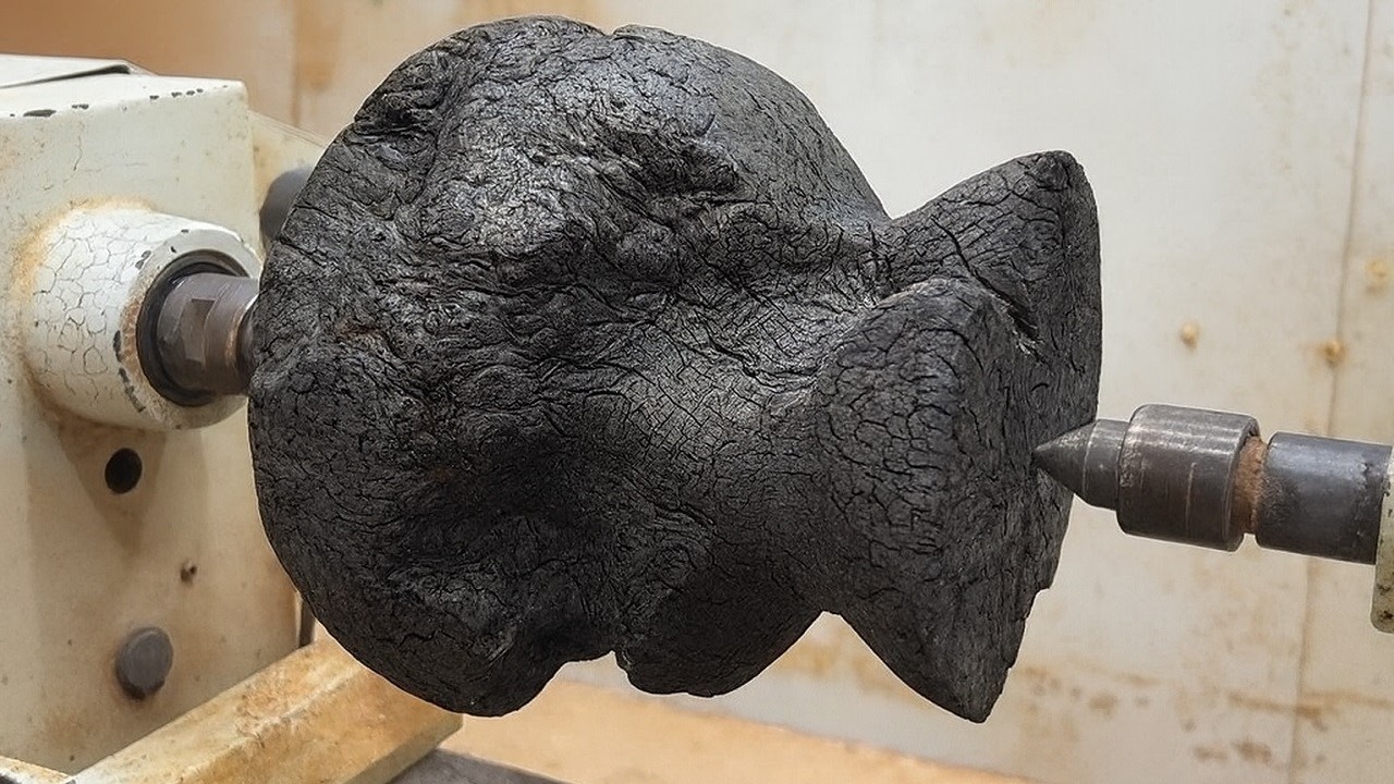 Turning Burnt Wood into Art – The Beginning of a Unique Masterpiece”