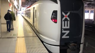 【6倍速車窓左側】E259系 成田エクスプレス27号 新宿〜成田空港