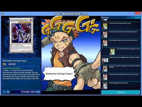 Yugioh Duel Links 5D World Crow Hogan Vs NPC Wild Dan With Pendulum Synchro XYZ Summon