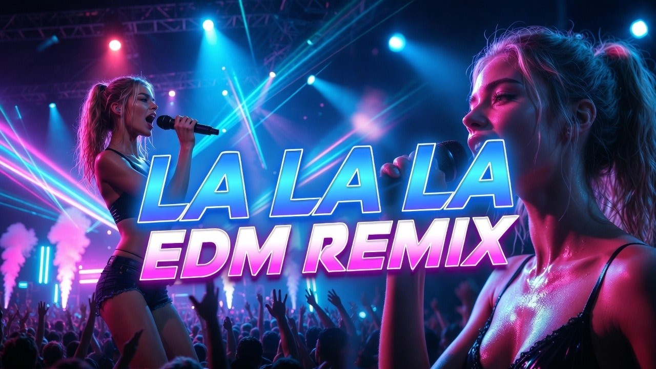 LA LA LA – EDM Remix 2026 🔥 Festival Party Vibes #LALALA #EDMRemix  #DanceVibes #NeonLights #viral
