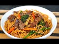 When I Need Something Quick For Dinner, I Make These Chili Garlic Steak Noodles