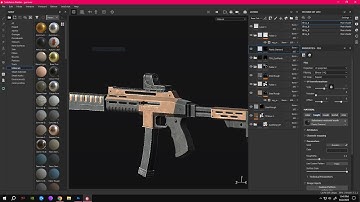 Assault Rifle 3D Modeling & Rendering Tutorial | Maya, Substance Painter & KeyShot