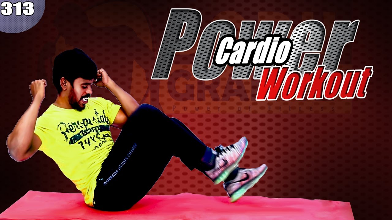Best Cardio Workout In 2017 II Power Cardio Workout Home II Hiit