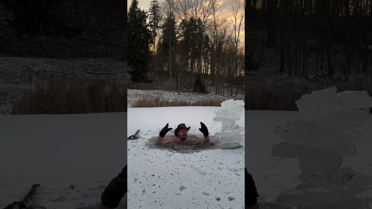 Day 1,116 in a row of ice plunging every single day