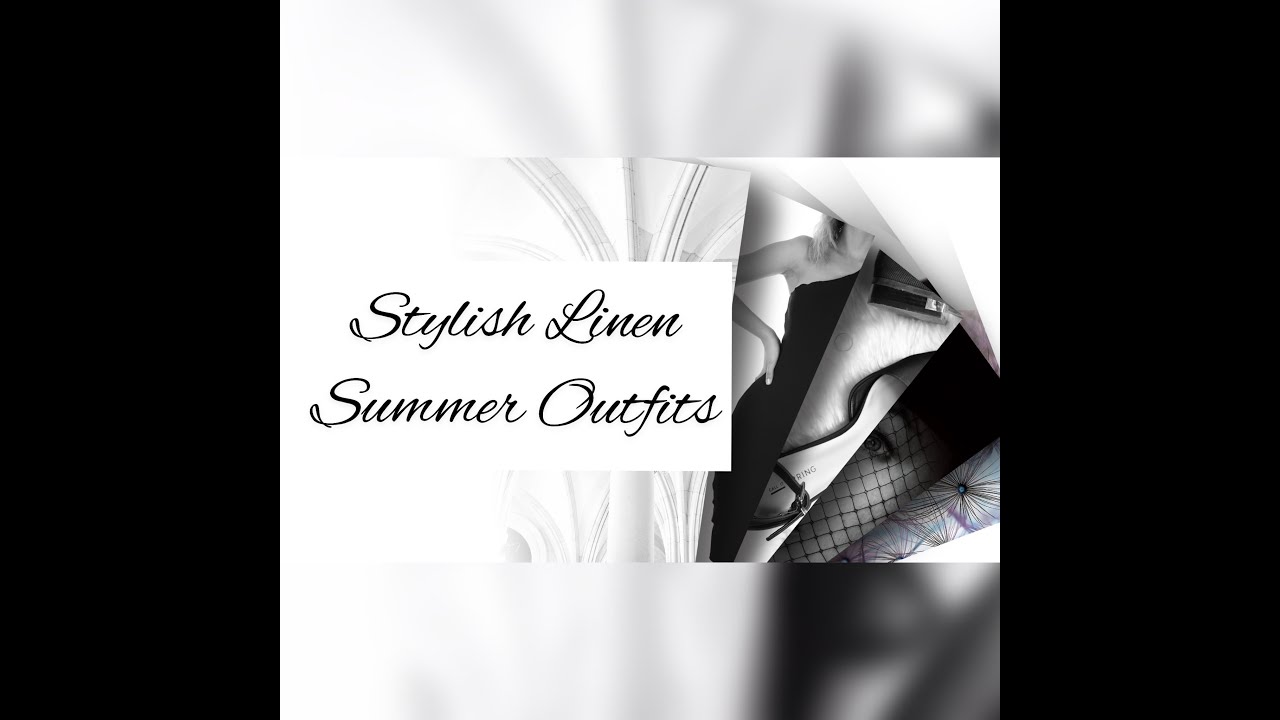 The Most Stylish Summer Linen Outfits 2020|Anna Sakhno Channel