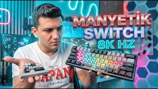 Ultra Has Manyeti̇k Swi̇tch Klavye Aula Win60 He Pro Hall Effect Oyuncu Klavyesi