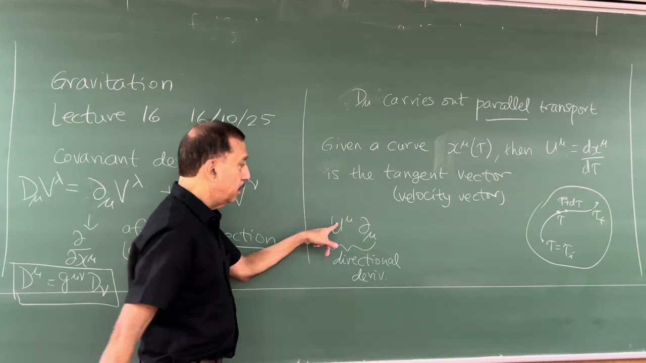 Gravitation (2025): Lecture 16 - The Riemann tensor.