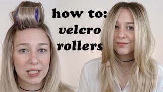 EASY VELCRO ROLLER PLACEMENT