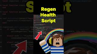 Roblox Heal Tool in Roblox Studio 💊 | Regenerate Health Script Tutorial