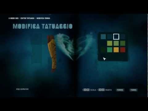 Far Cry 3 - Multiplayer Tattoo Editor gameplay - YouTube