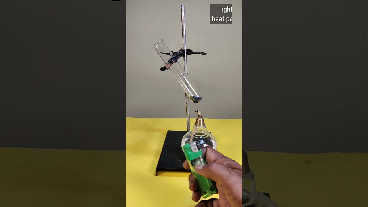 Preparation of Oxygen Using Potassium Permanganate 