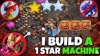 🔥 I Built This PRO  1 STAR MACHINE ! I BUILD MYSELF TH18  BEST LAYOUT OF LEGEND+WAR ANTI EVERYTHING screenshot 4