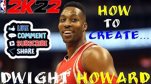 NEW NBA 2K22* Best Dwight Howard face creation Tutorial EVER!