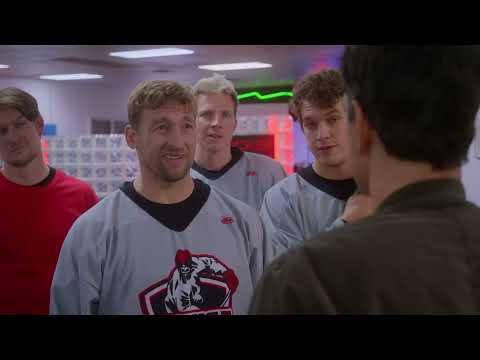 Daniel Vs. Hockey Players (Cobra Kai S4 E2)