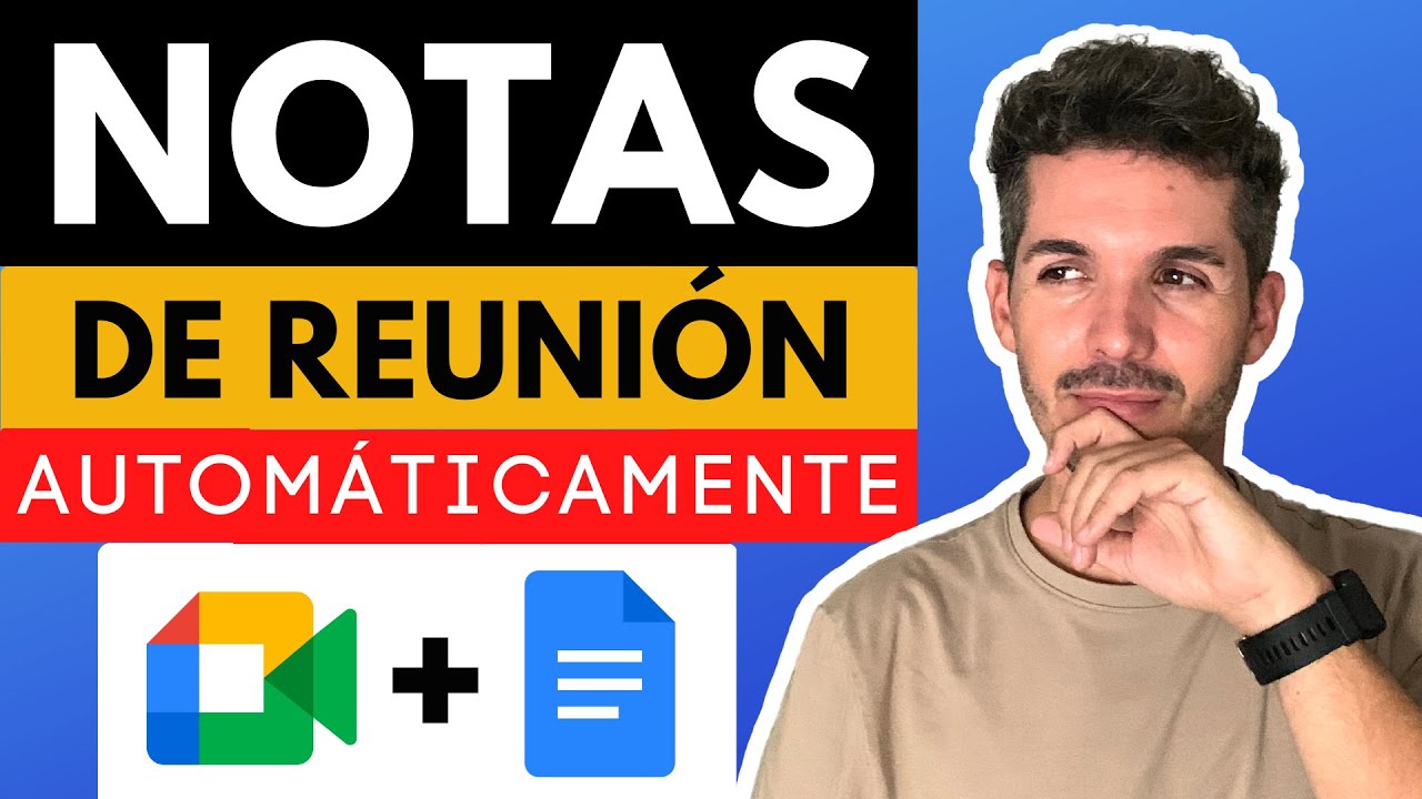 📝 Notas de reunión en Google Meet automáticamente ⚡️