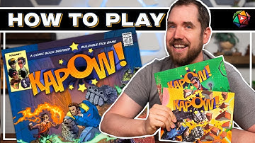 How to Play KAPOW! | Dice Battling  Board Game Tutorial