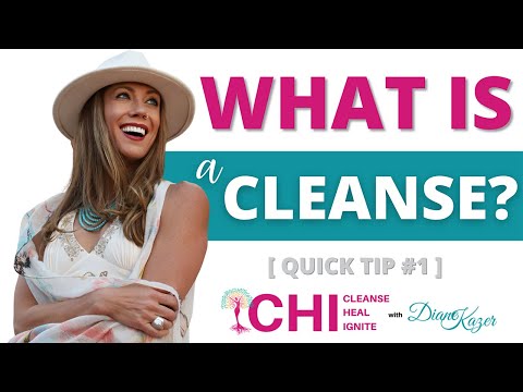 "Detox with Di" Quick Tip Video #1 - What is a Cleanse?