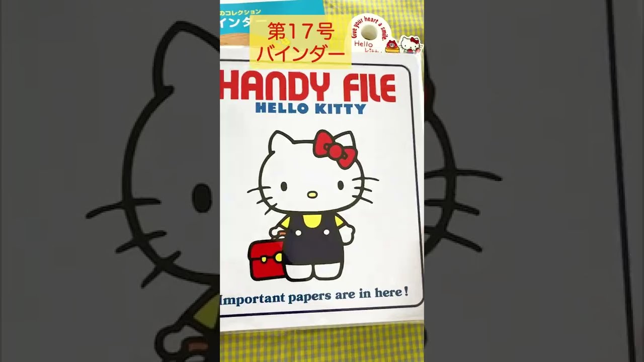 付録レビュー】昭和レトロなサンリオグッズ！ハローキティ