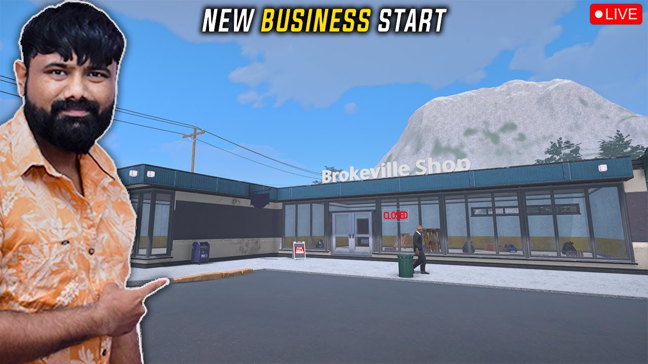New Business Start | Money Simulator Brokeville | Hindi Gameplay